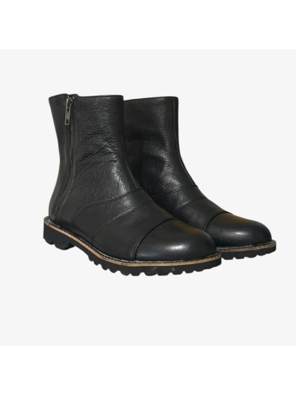L'Amour Des Pieds Chelsea Boots 6.5 Black Leather Joose Ankle EUC Bootie Classic